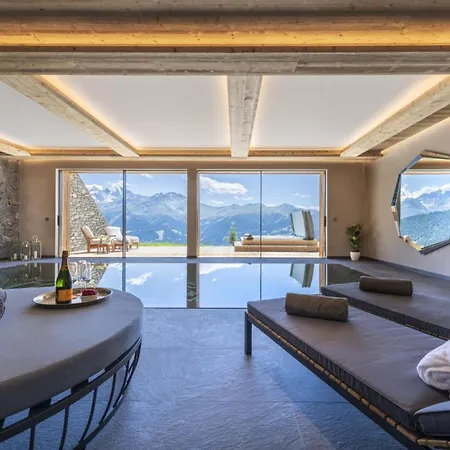 Mountain Luxe Chalet In Jacuzzi Davos